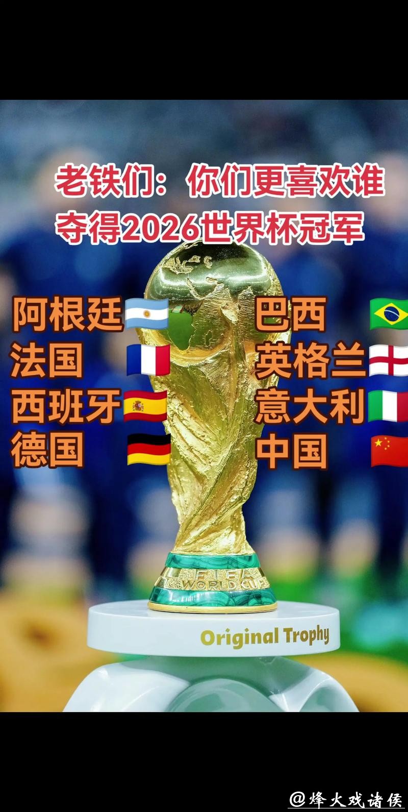 预测世界杯2026冠军投注机会与策略